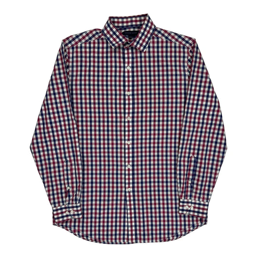 Tommy Hilfiger Checked Shirt - Medium Multicoloured Cotton