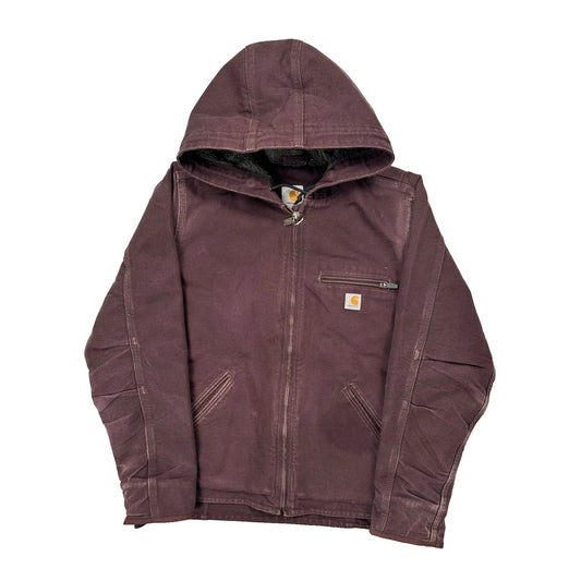 Carhartt Jacket - Medium Burgundy Cotton