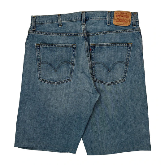 Levis Denim Shorts - 38W 11L Blue Cotton