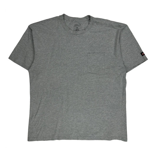 Dickies T-Shirt - 2XL Grey Cotton Blend