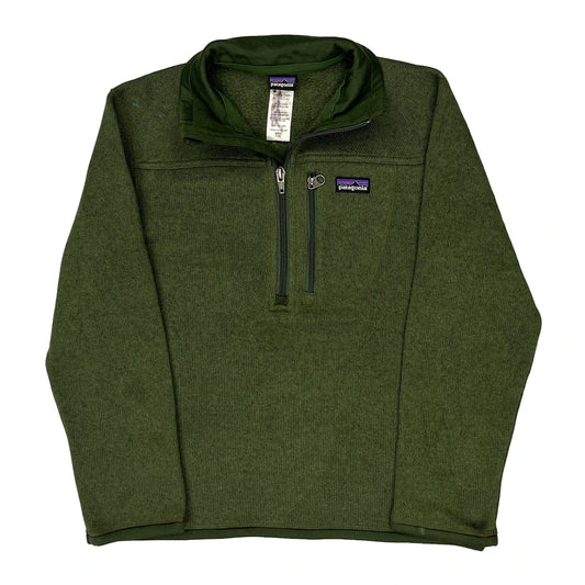 Age 8 Patagonia Fleece - Small Green Polyester
