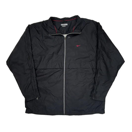 Nike Windbreaker - 2XL Black Polyester