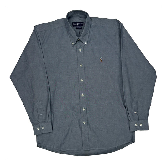 Ralph Lauren Shirt - Medium Blue Cotton
