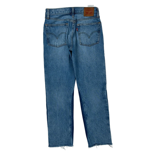 501 Levis Jeans - 28W UK 8 Blue Denim