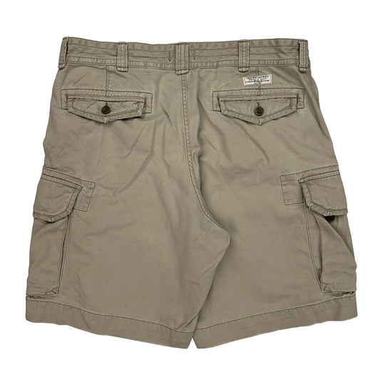 Polo By Ralph Lauren Cargo Shorts - 38W 10L Beige Cotton