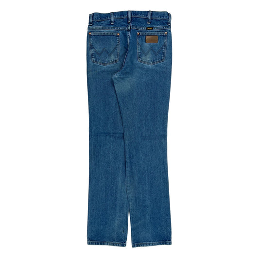 Wrangler Jeans - 30W 35L Blue Cotton