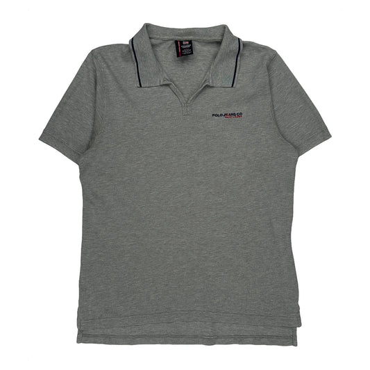 Polo Jeans Ralph Lauren Polo Shirt - Large Grey Cotton