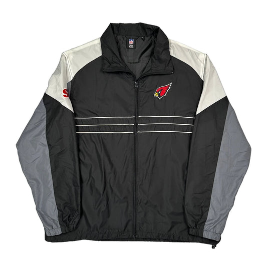 Arizona Cardinals Reebok Football Windbreaker - XL Black Polyester