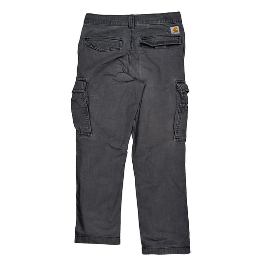 Carhartt Cargo Trousers - 30W 30L Grey Cotton
