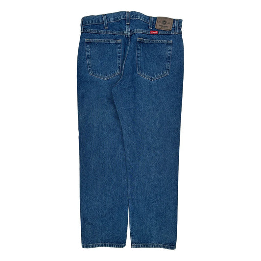 Wrangler Jeans - 36W 30L Blue Cotton