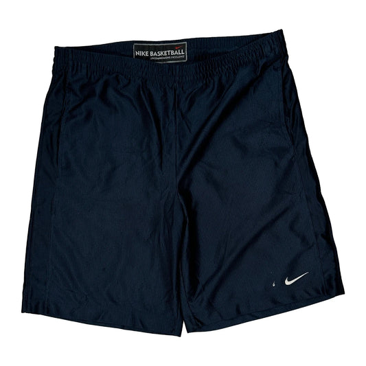 Basketball Nike Sport Shorts - Large Navy Polyester