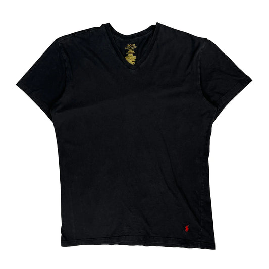 Ralph Lauren Slim Fit T-Shirt - XL Black Cotton