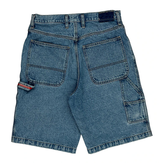 Union Bay Carpenter Shorts - 32W 10L Blue Cotton