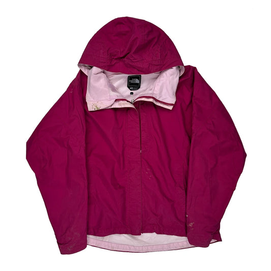 The North Face Waterproof Jacket - Large Pink Polyester