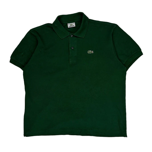 Lacoste Polo Shirt - Large Green Cotton