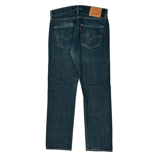 501 Levis Jeans - 32W 30L Blue Cotton