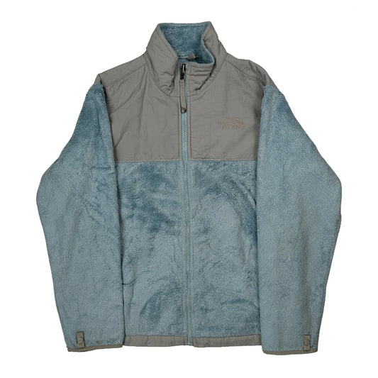 Age 12-14 The North Face Fleece Jacket - Large Grey Polyester