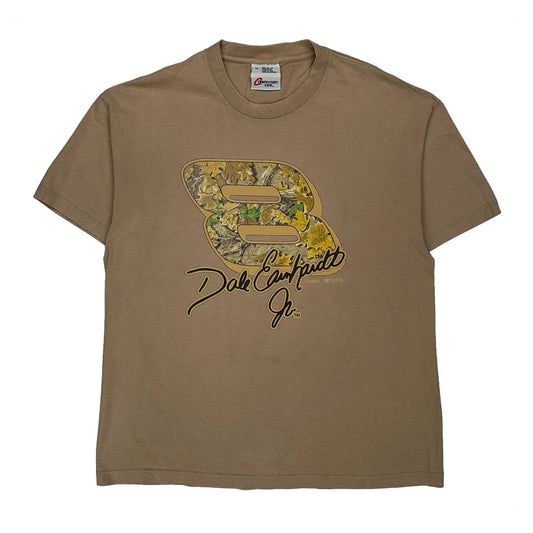 Dale Earnhardt Jr. Competitors View Graphic T-Shirt - XL Beige Cotton
