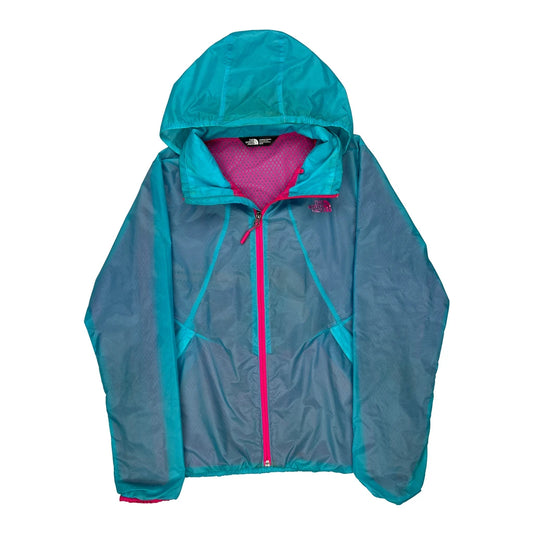 Translucent The North Face Windbreaker - Medium Blue Nylon