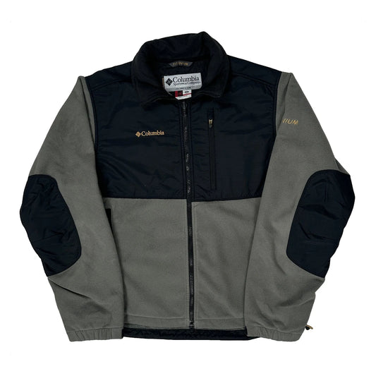 Columbia Fleece Jacket - Medium Grey Polyester