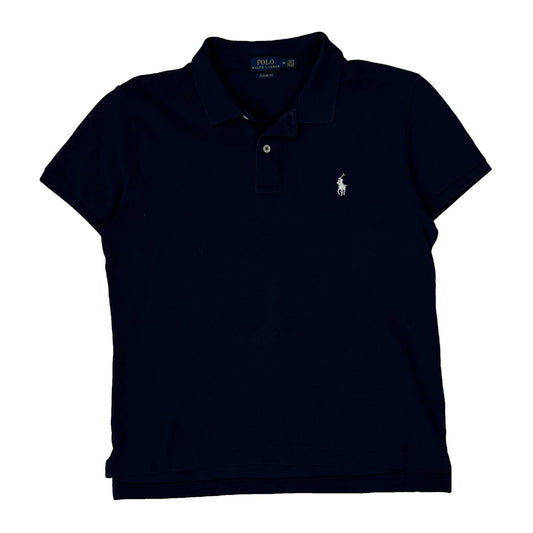 Polo By Ralph Lauren Polo Shirt - Medium Navy Cotton
