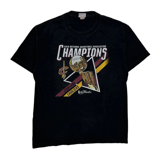 Vintage Cleveland Cavaliers Nba T-Shirt - Large Black Cotton