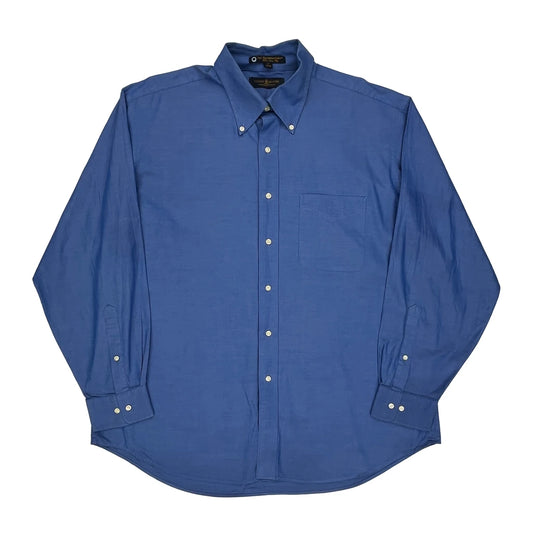 The Lifetime Collar Tommy Hilfiger Shirt - XL Blue Cotton