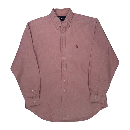 Ralph Lauren Shirt - Large Red Cotton