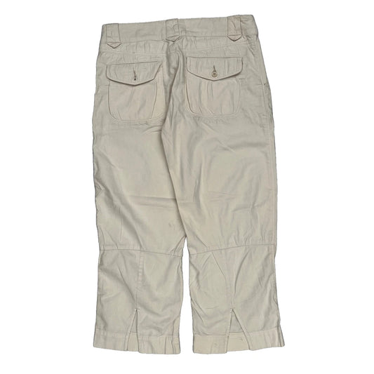 Patagonia Cargo Trousers - 31W UK 10 Beige Cotton
