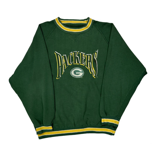 Packers Logo 7 Nfl Sweatshirt - Large Green Polyester Blend