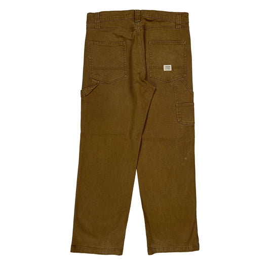 Levis Carpenter Trousers - 34W 29L Brown Cotton