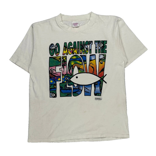 Unbranded Graphic T-Shirt - Large Multicoloured Cotton