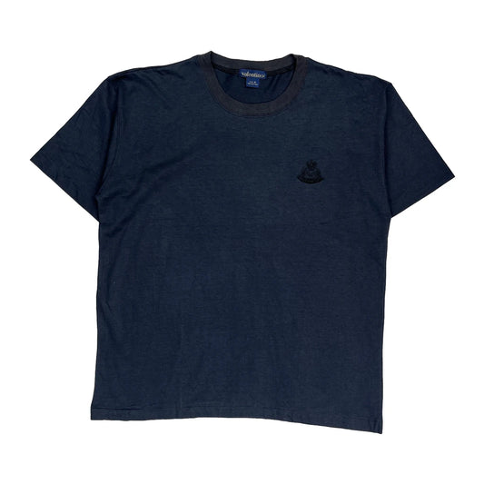 Valentino T-Shirt - Medium Blue Cotton