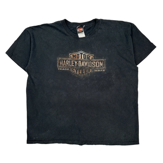 Belfast Northern Ireland Harley Davidson Graphic T-Shirt - XL Black Cotton