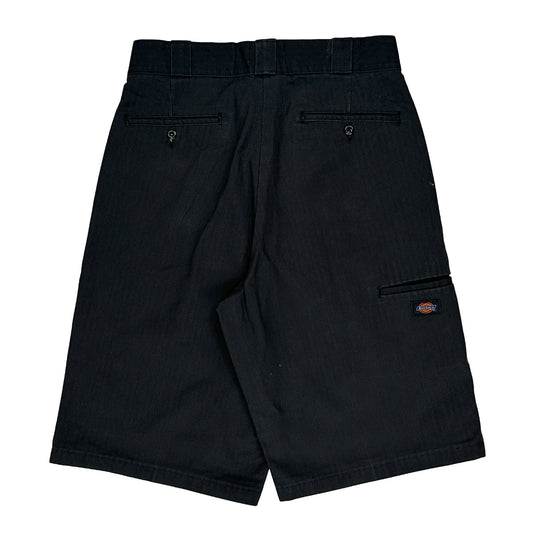 Dickies Baggy Shorts - 30W 11L Black Polyester Blend