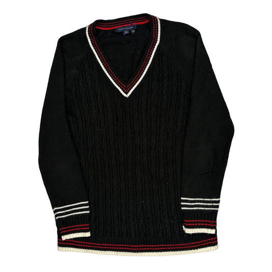 Tommy Hilfiger Jumper - Large Black Cotton