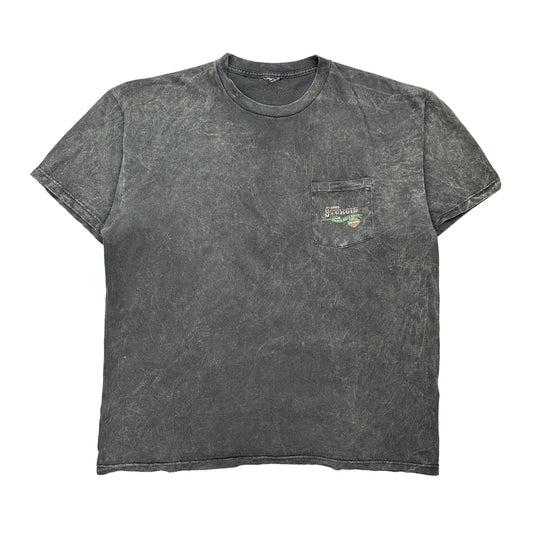 Sturgis Black Hills Rally Harley Davidson Graphic T-Shirt - XL Grey Cotton