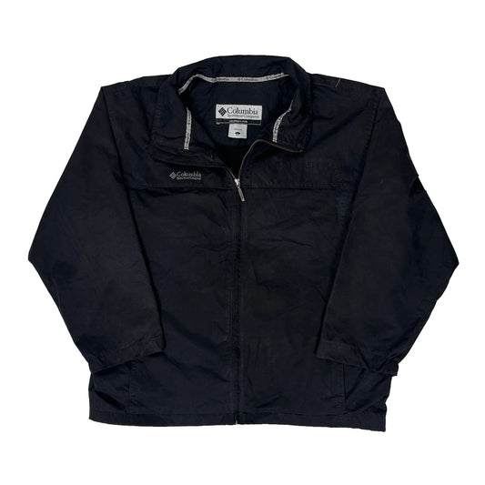 Columbia Windbreaker - Large Navy Nylon