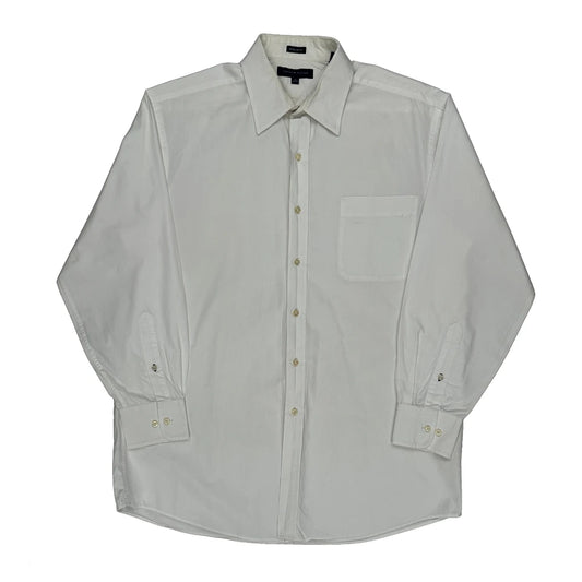 Tommy Hilfiger Shirt - Large White Cotton