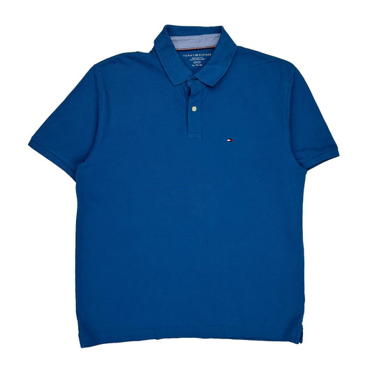 Tommy Hilfiger Polo Shirt - XL Blue Cotton