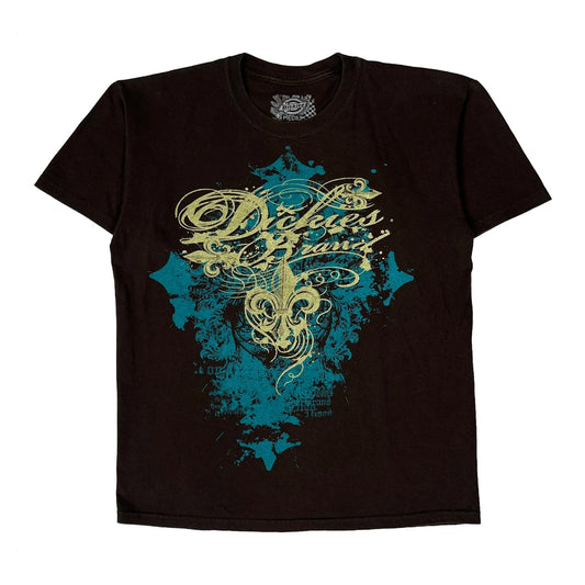 Dickies Graphic T-Shirt - Medium Brown Cotton