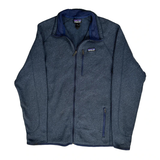 Patagonia Fleece Jacket - 2XL Blue Polyester