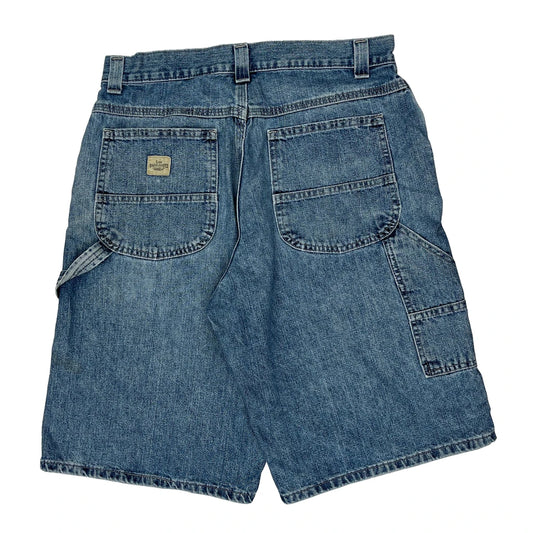 Wrangler Carpenter Denim Shorts - 31W 10L Blue Denim