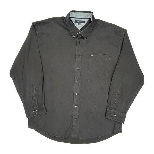 Tommy Hilfiger Shirt - 2XL Black Cotton