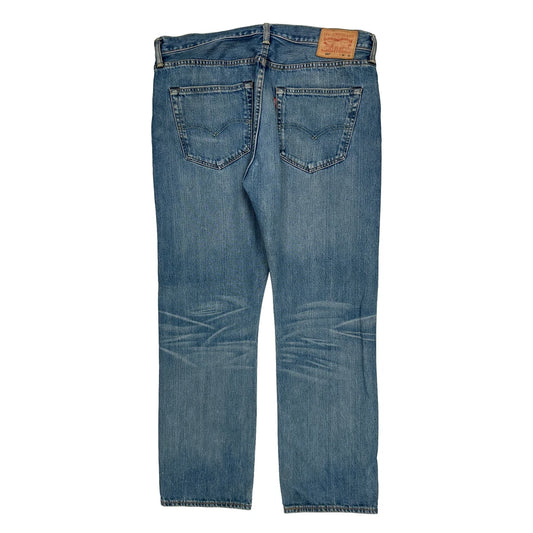 501 Levis Jeans - 38W 31L Blue Cotton