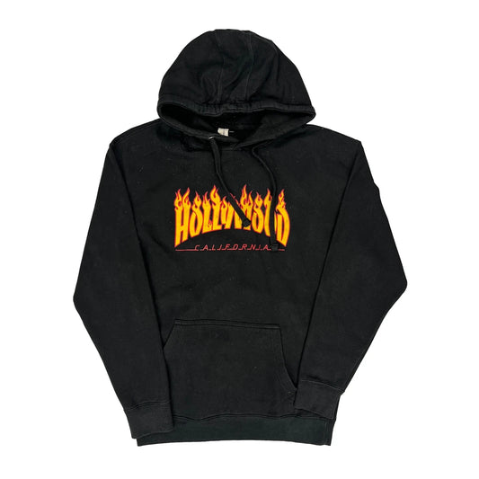 Thrasher Graphic Hoodie - Medium Black Cotton
