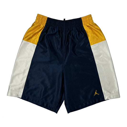Jumpman Logo Jordan Graphic Sport Shorts - Large Navy Polyester