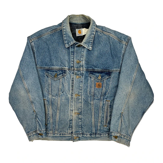 Carhartt Dnm Denim Jacket - Large Light Wash Denim