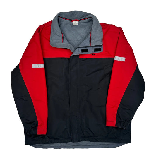 Nike Jacket - 2XL Black Polyester