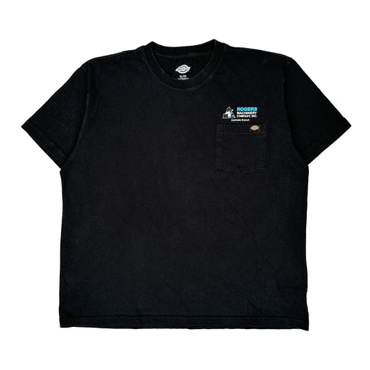 Rogers Machinery Company Inc. Dickies T-Shirt - XL Black Cotton